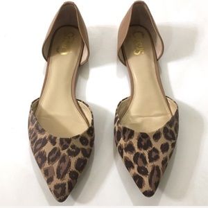 Circus by Sam Edelman Leopard Romona Point Flats